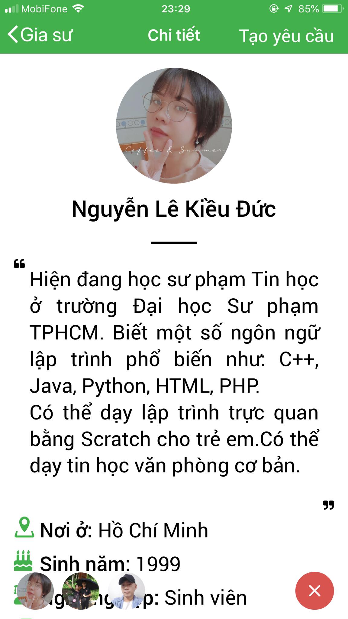 App Daykemtainha.vn Lập trình